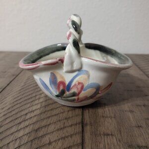 ** NO LONGER FOR SALE ** Small Pottery Basket / Dish